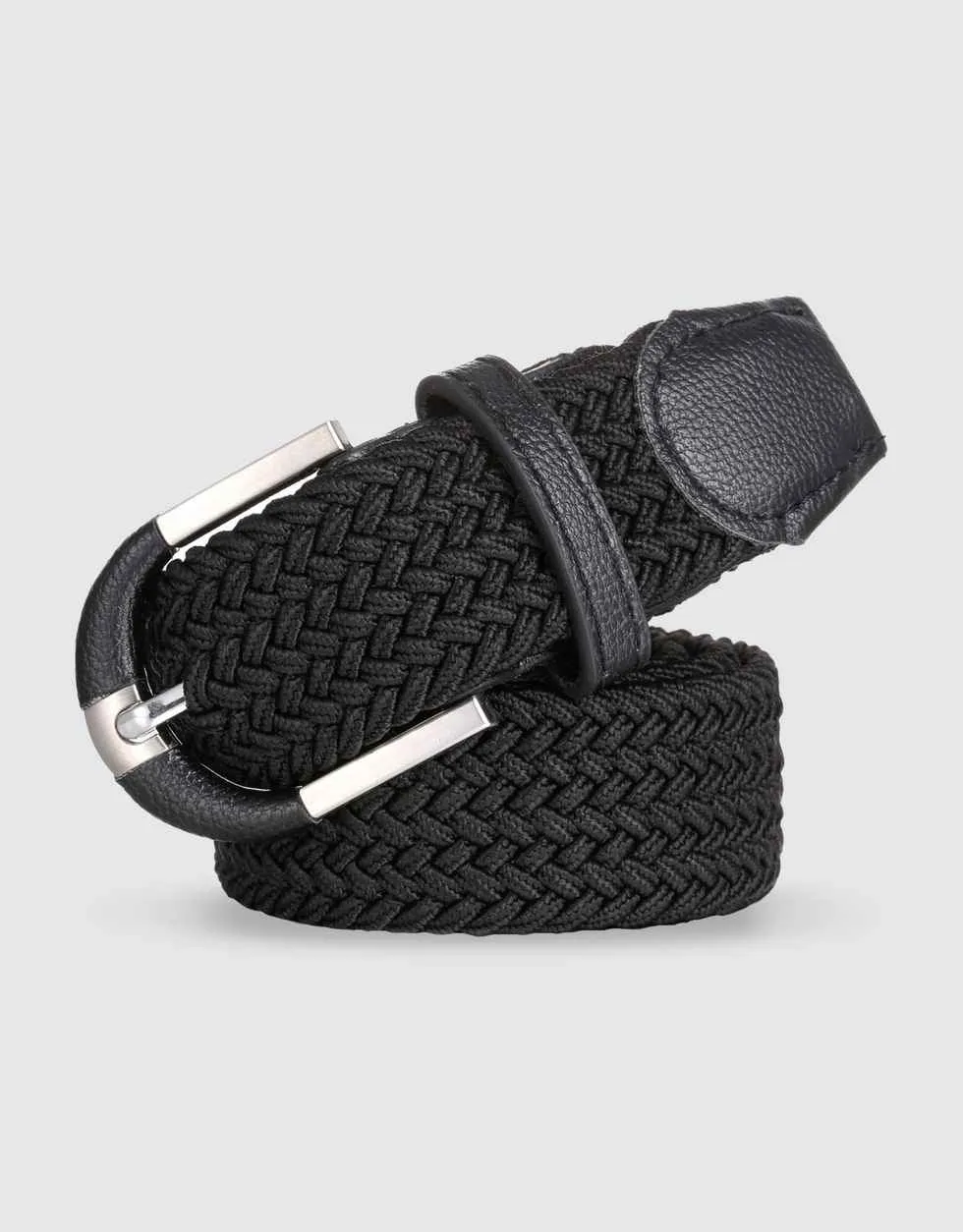 Men's Twill Weave Elastic Belt