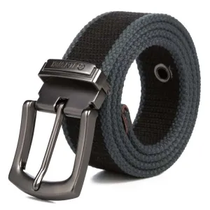 Military Tactical High Quality Canvas Detachable Buckle Strap Men Belt