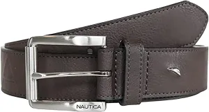 Nautica Men's Embossed Logo Belt