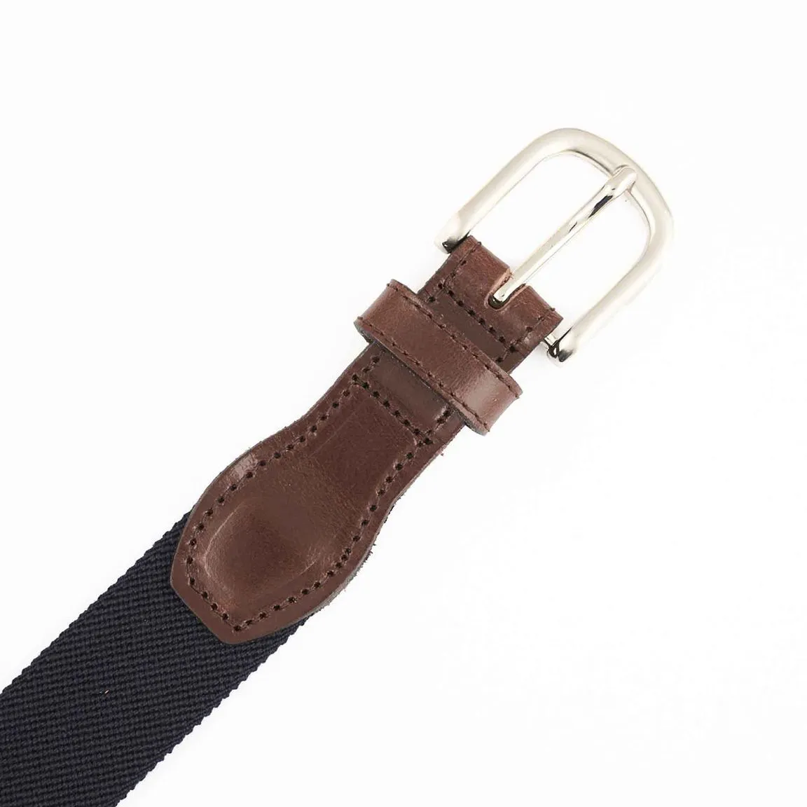 Navy Canvas Webbing Belt