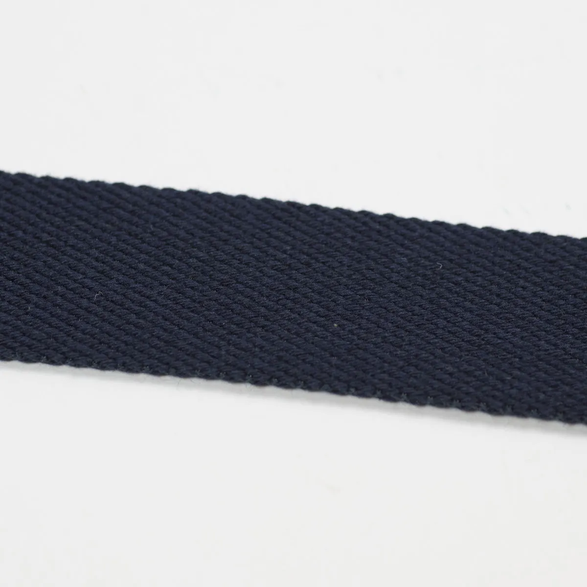 Navy Olona canvas and grey suede belt