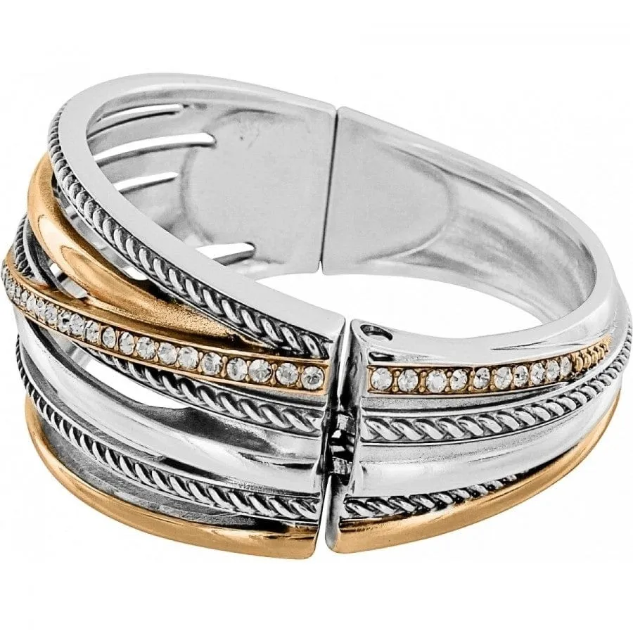 Neptune's Rings Hinged Bangle