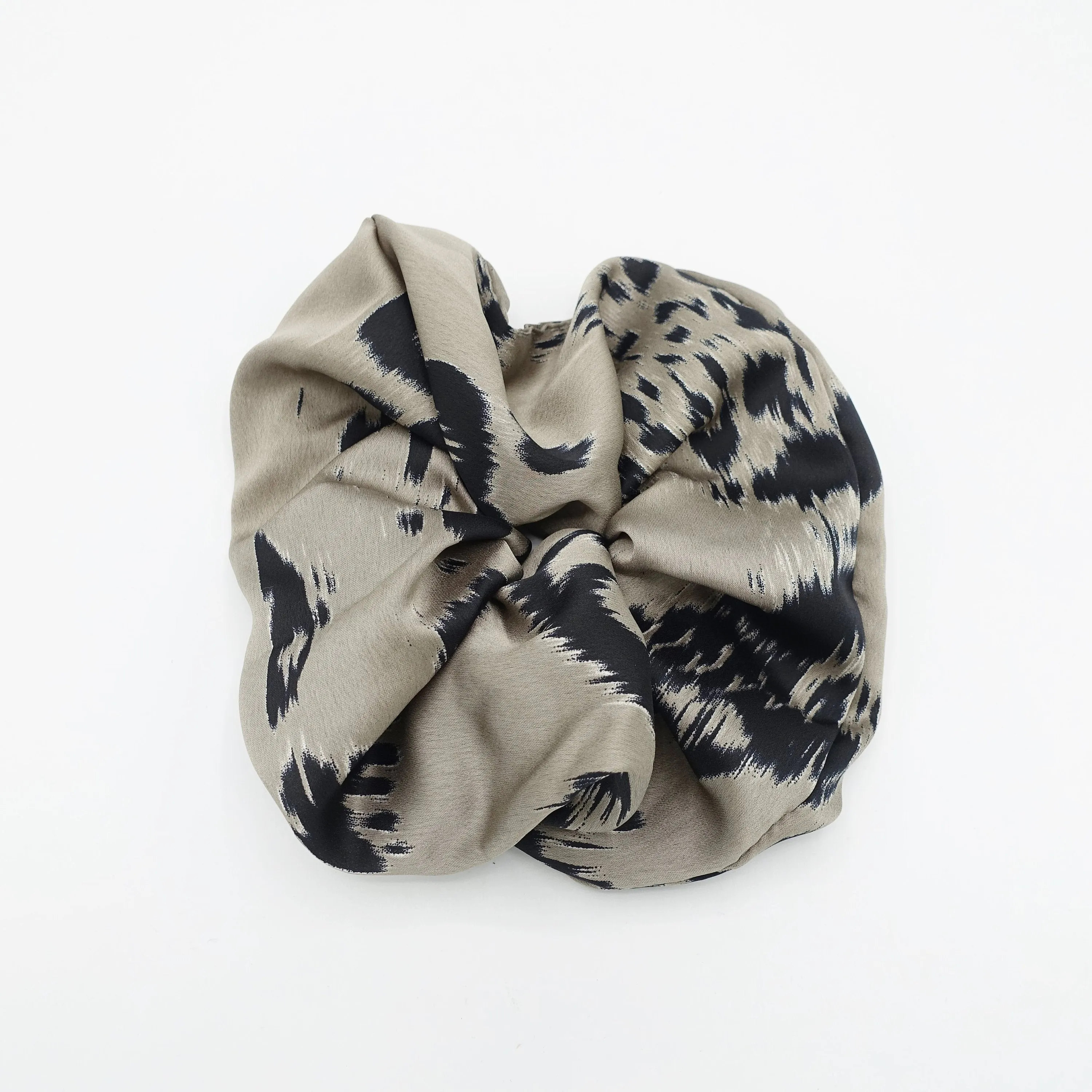 oversized stroke pattern scrunchies big scrunchies fashion hair elastic for women