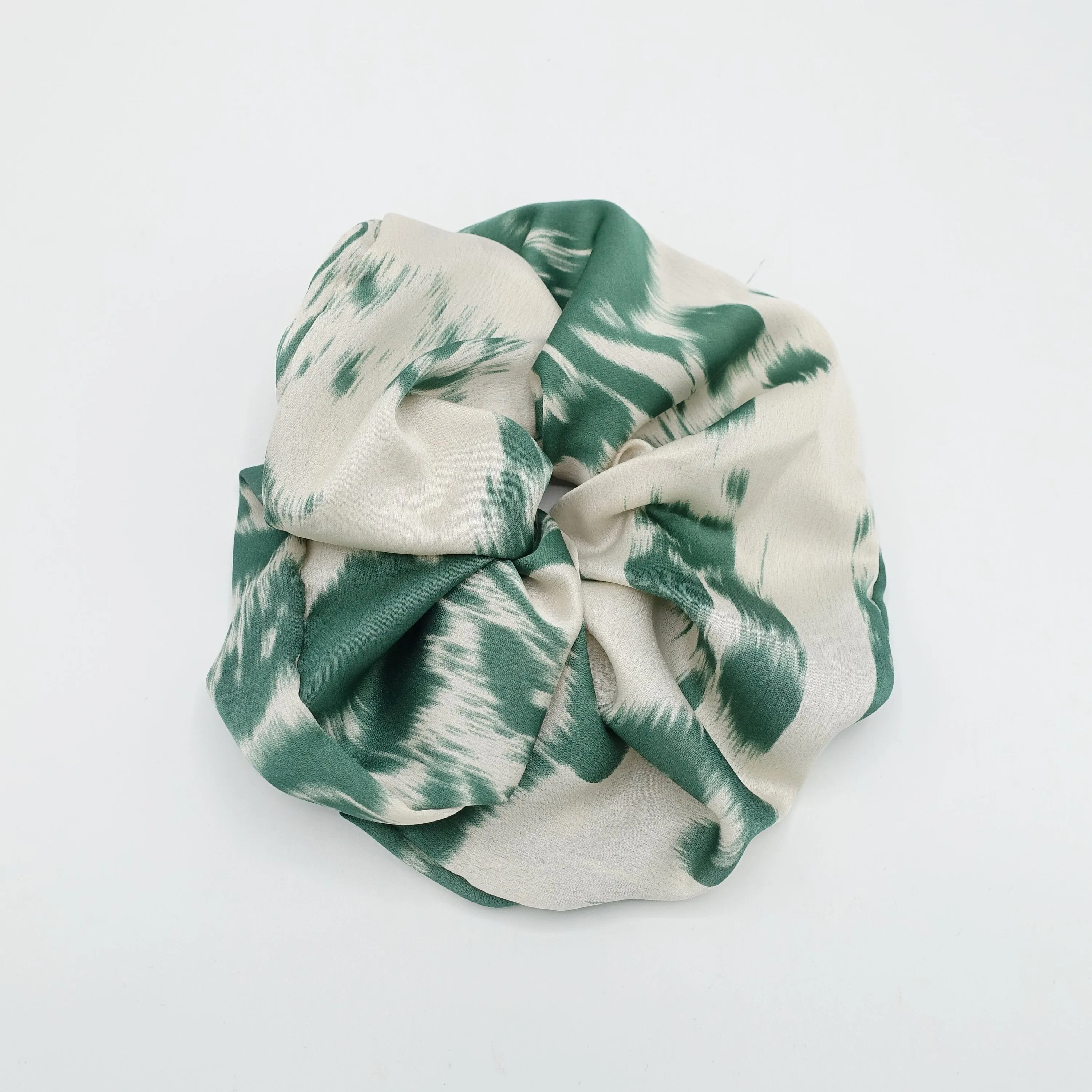 oversized stroke pattern scrunchies big scrunchies fashion hair elastic for women