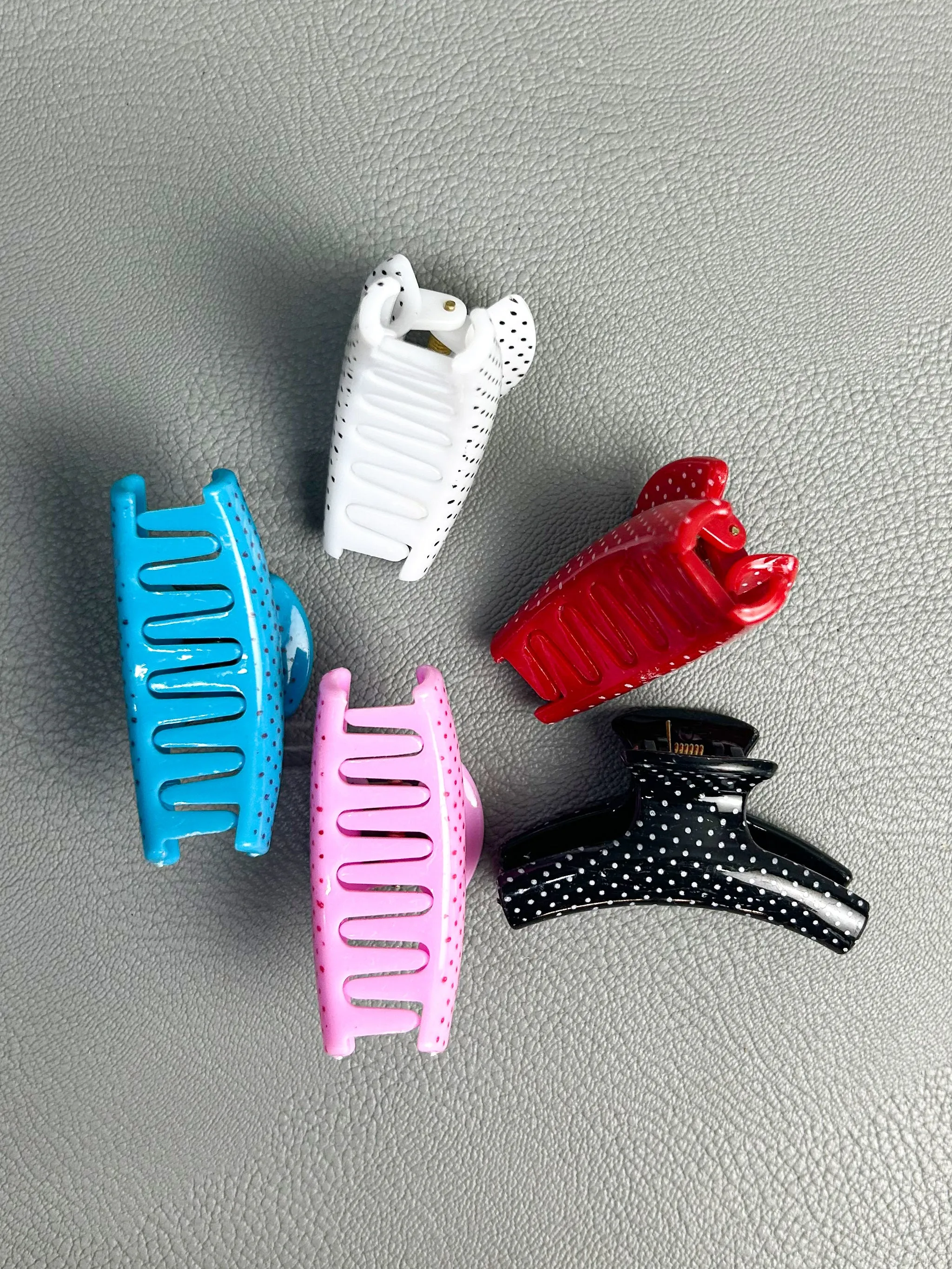 Pack Of 5 Multicolor Hair Clips For Girls GHC63