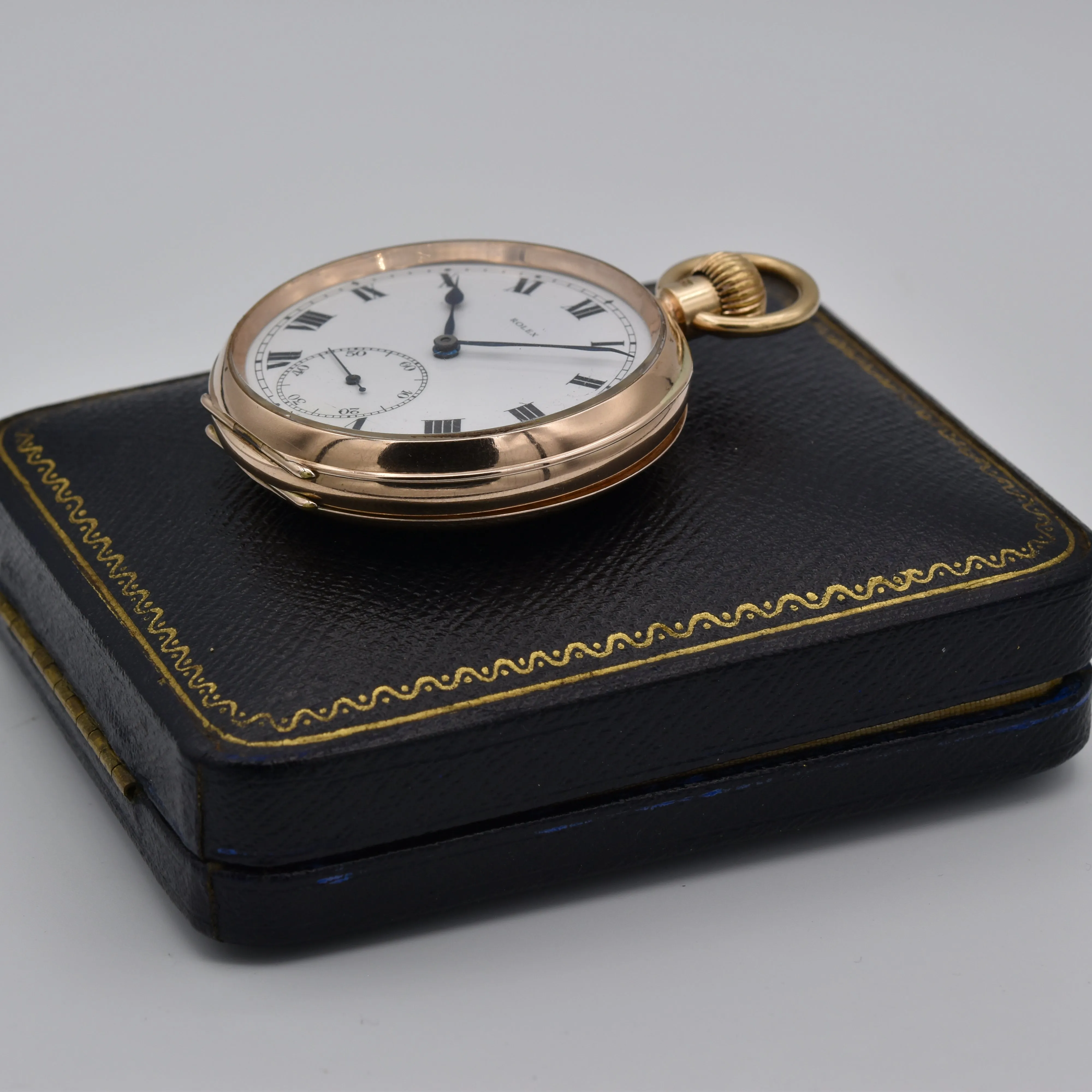 ROLEX SOLID 9K GOLD MAN’S POCKET WATCH