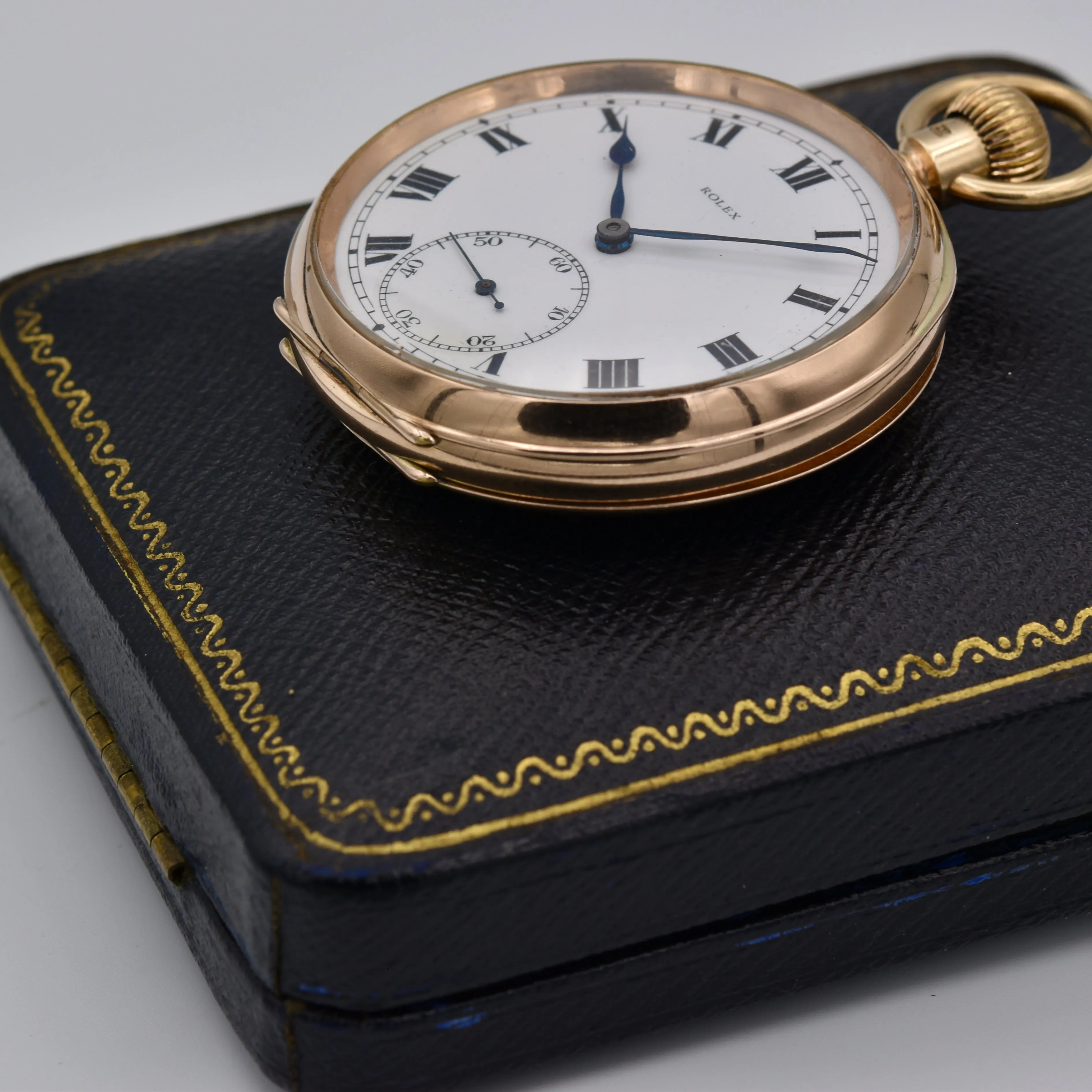 ROLEX SOLID 9K GOLD MAN’S POCKET WATCH