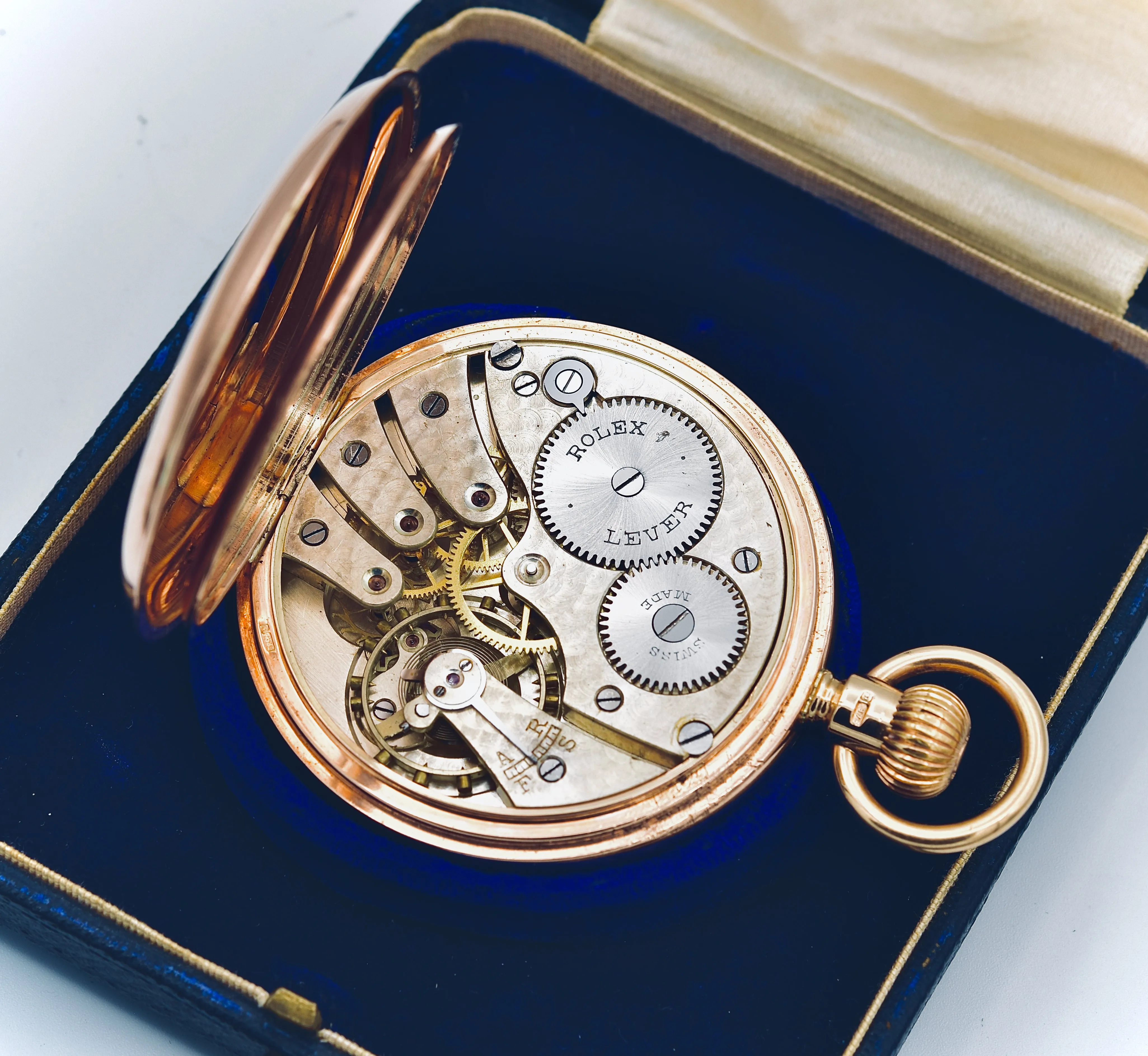 ROLEX SOLID 9K GOLD MAN’S POCKET WATCH