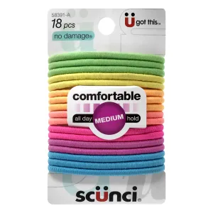 Scünci No Damage Large 4mm Neon Elastics