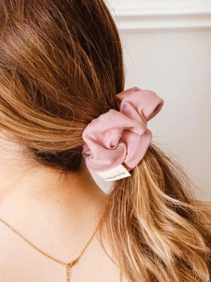 Soft Pink Scrunchie