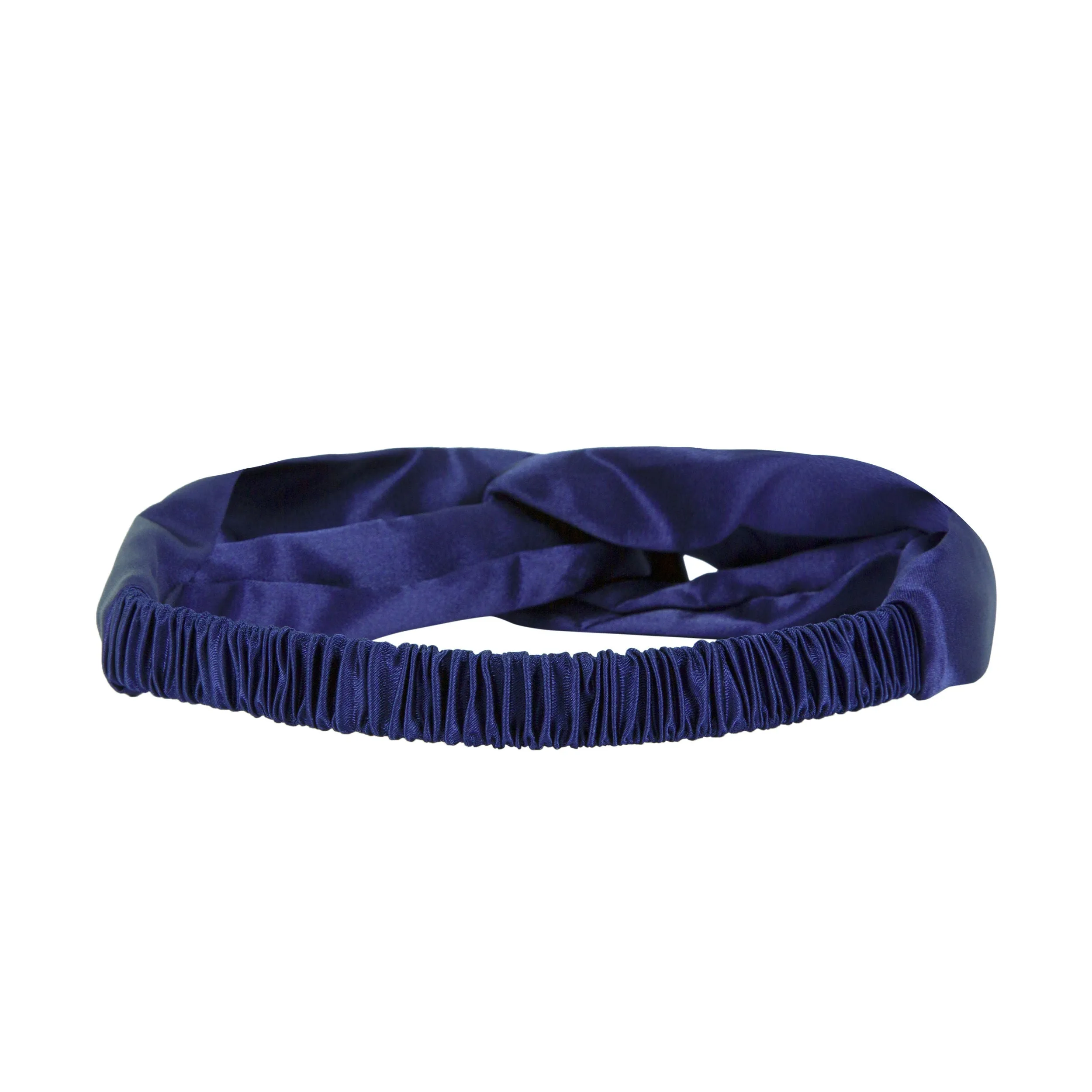 SQ Silky Dream Headbands - Blueberry Silk - Navy Blue