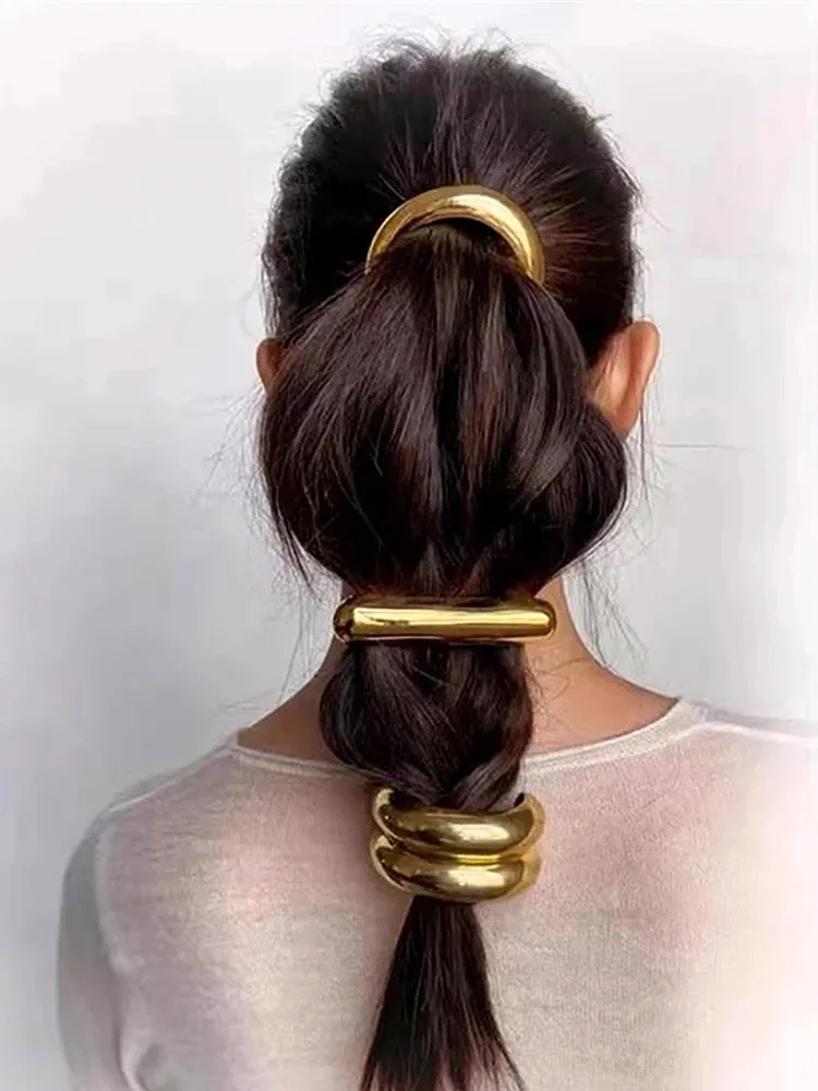 TEEK - Metal Irregular Double-Layer Hair Bands