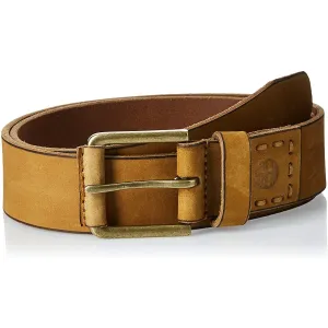 Timberland Men's Casual Leather Belt | Color Wheat