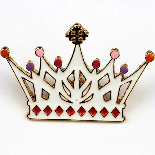 Timlee X227 Cartoon Cat Cute Wonderland Enamel Pins Alice Brooch Crown Metal Brooch Pins Gift Wholesale