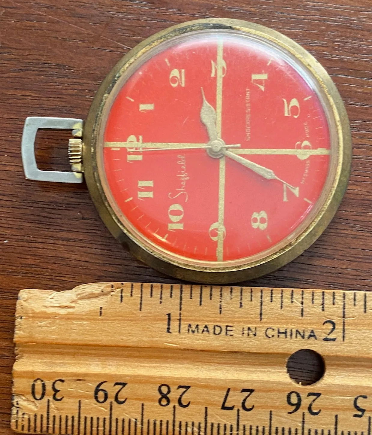 Vintage MCM Sheffield Pocket Watch